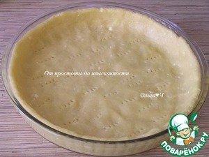 Творожный пирог с лимоном и мятой