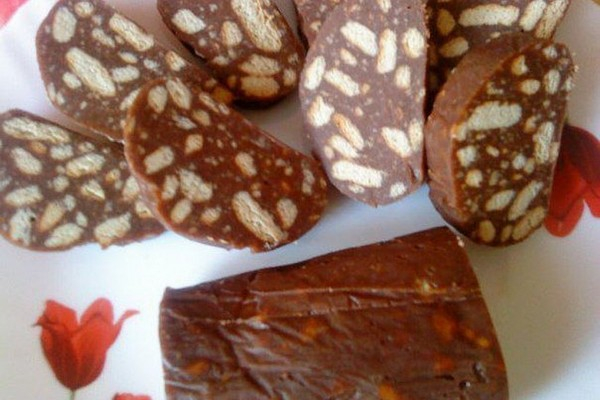 Сладкая колбаска «Минутка»