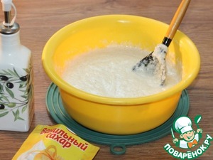 Пирог на кефире "Манник с сухофруктами"