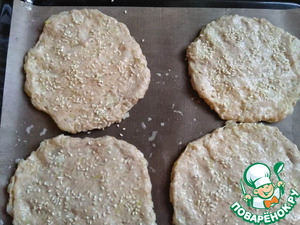 Цельнозерновые луковые лепёшки