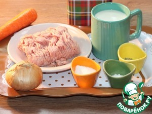 Пузырчатые лепешки с мясной начинкой