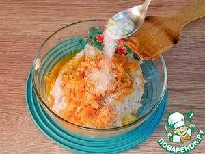 Пузырчатые лепешки с мясной начинкой