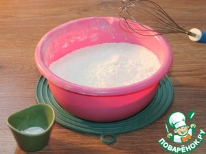 Пузырчатые лепешки с мясной начинкой