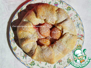 Галета с абрикосами и сливами