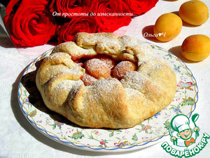 Галета с абрикосами и сливами