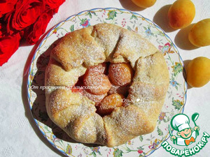 Галета с абрикосами и сливами