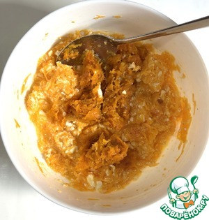 Тыквенные вафли с сыром фета
